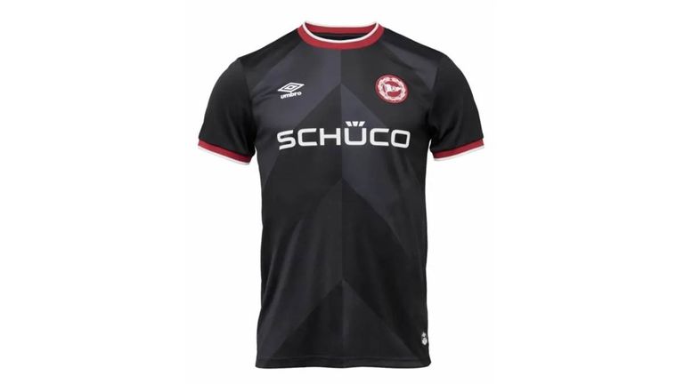 ARMINIA BIELEFELD: Auswärtstrikot (Quelle: merchandising-onlineshop.com)