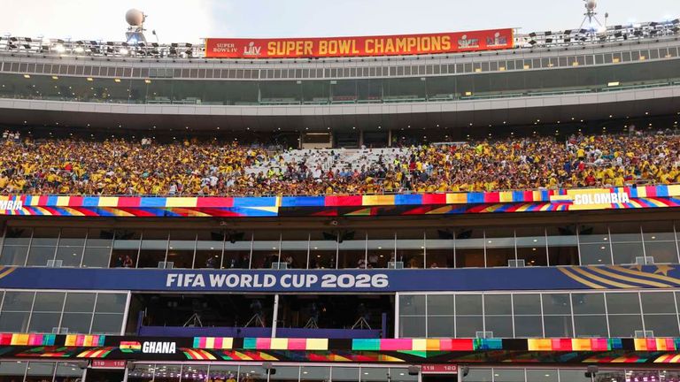 Aus dem Arrowhead Stadium, in dem kürzlich auch WM-Spiele stattfanden, werden die Kansas City Chiefs bald ausziehen.
