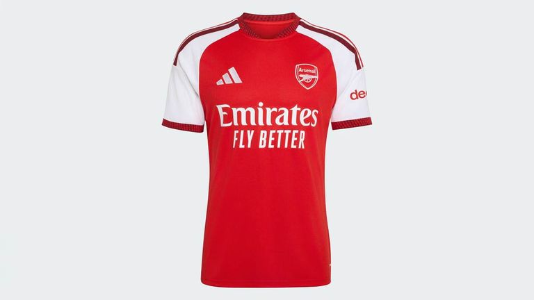 FC ARSENAL: Heimtrikot (Quelle: arsenaldirect.arsenal.com)
