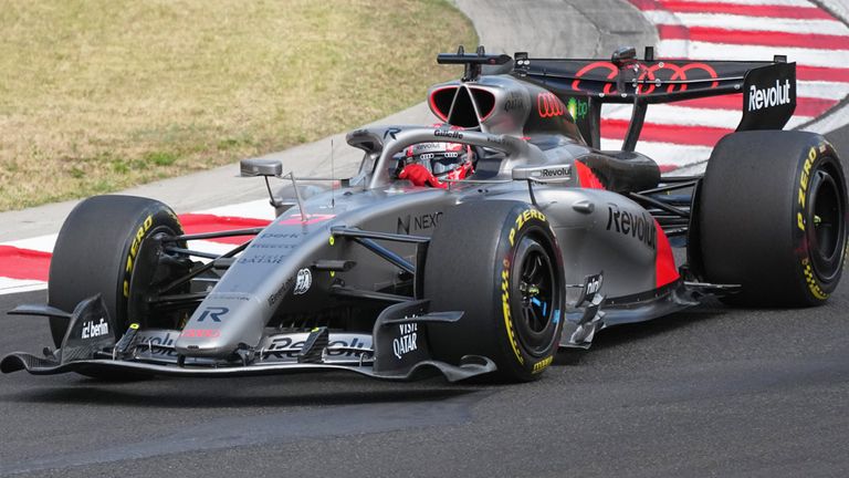 Nico Hülkenberg (Audi) in Ungarn.