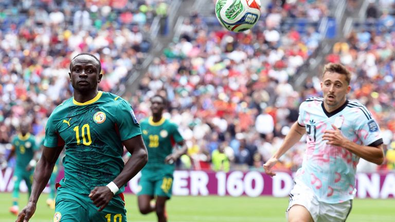 Belgien und Senegal bei der WM.