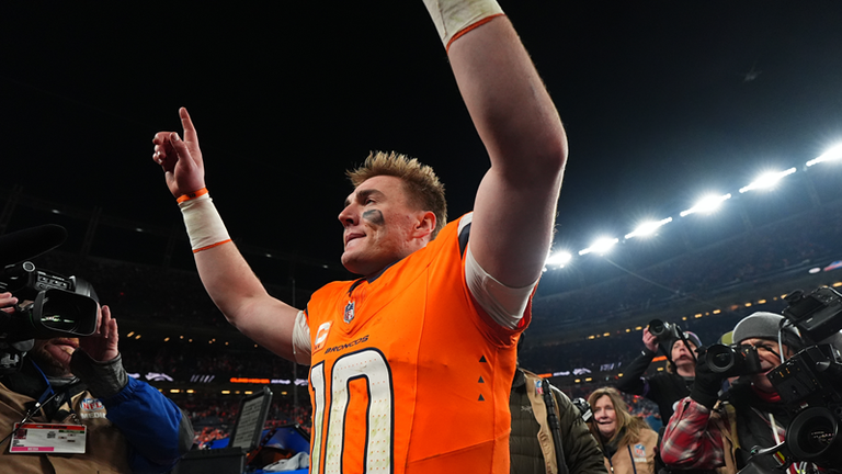Bo Nix ist in der NFL Top 100 2026 auf Platz 59 gelandet. Der Quarterback der Broncos verbessert sich damit im Vergleich zum Vorjahr um 5. 
