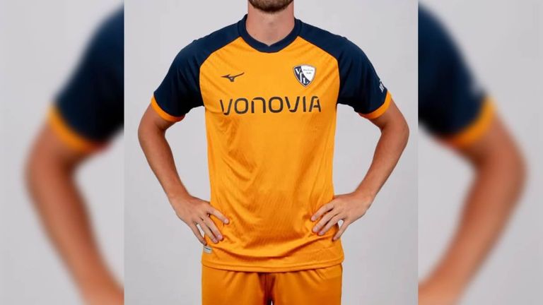 VFL BOCHUM: Ausweichtrikot (Quelle: merchandising-onlineshop.com)