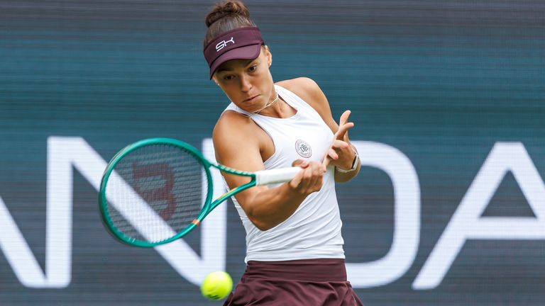 Tessa Brockmann hat bei ihrem Debüt im WTA-Hauptfeld eine Überraschung verpasst. 