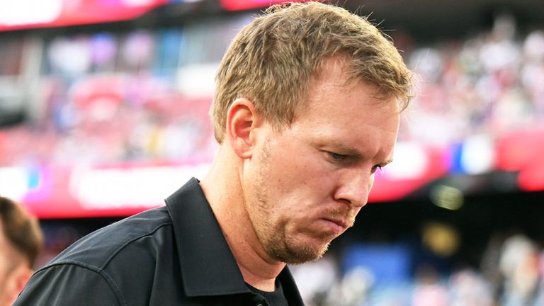 Julian Nagelsmann steht vor dem Aus als Bundestrainer.