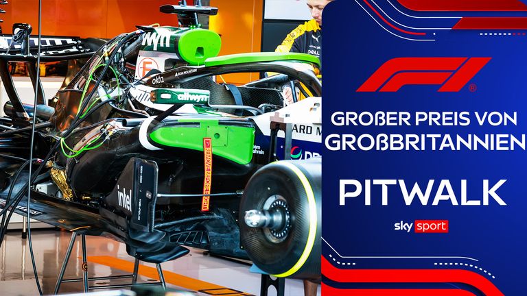 Der Pitlane Walk zum Großen Preis von Großbritannien | Formel 1