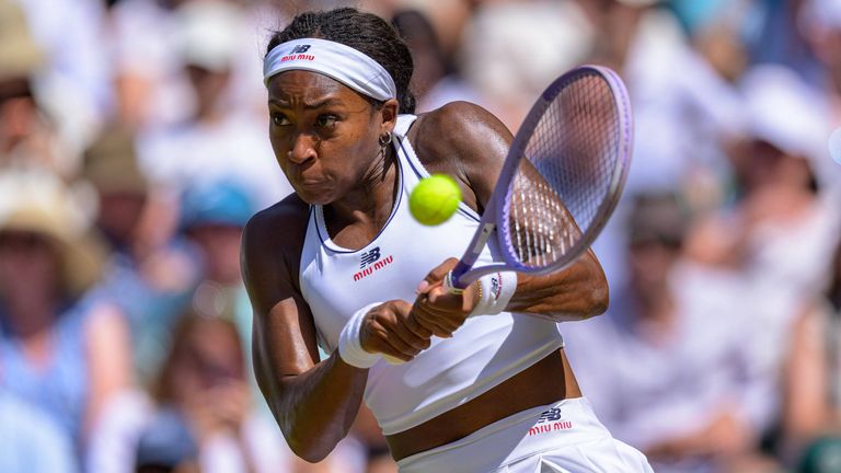 Coco Gauff ist ins Halbfinale von Wimbledon eingezogen.