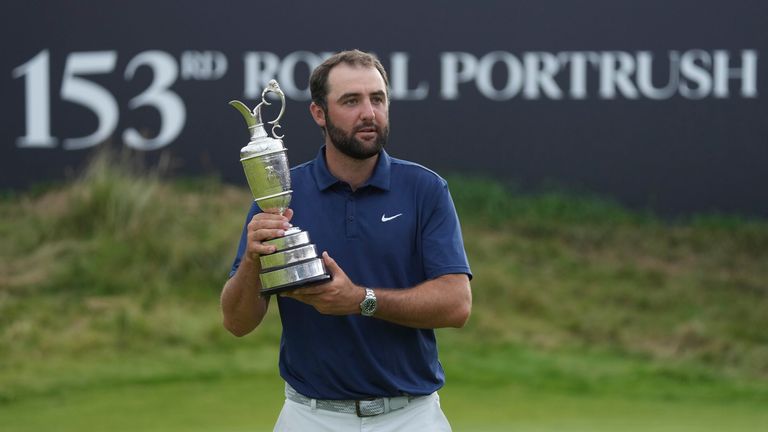 Scottie Scheffler kommt als Titelverteidiger nach Royal Birkdale.