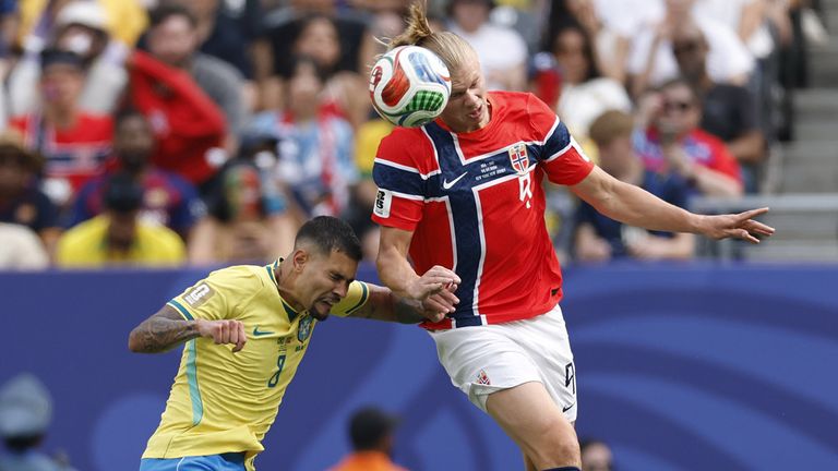 Erling Haaland köpft Norwegen erstmals ins WM-Viertelfinale.