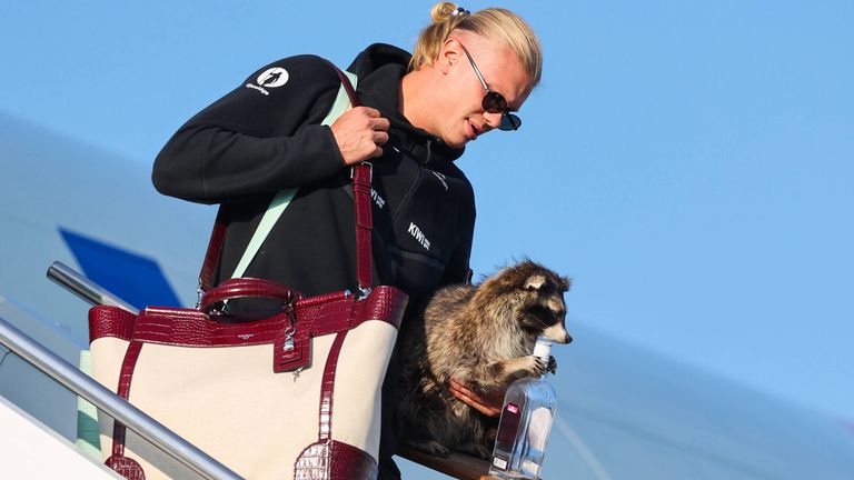 Superstar Erling Haaland war bei der Feier mit den norwegischen Fans nicht dabei. 