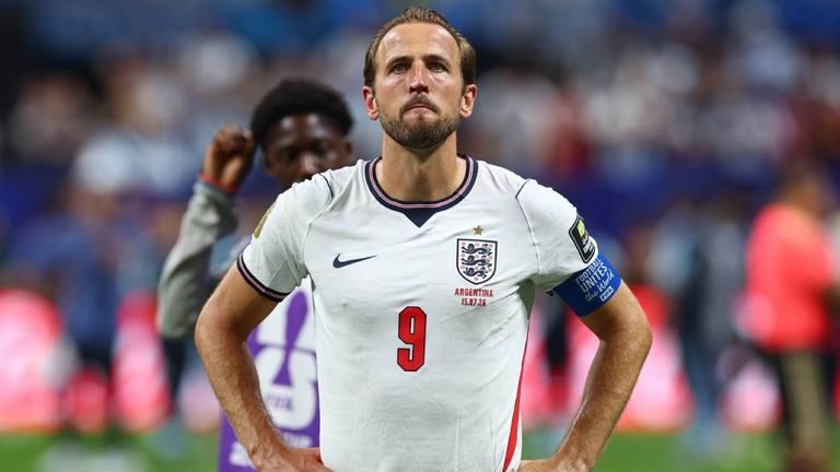 Harry Kane nach Englands WM-Aus im Halbfinale gegen Argentinien.