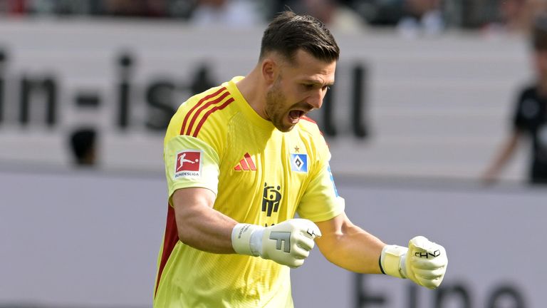 HSV-Torwart Daniel Heuer Fernandes im Exklusiv-Interview mit Sky Sport.