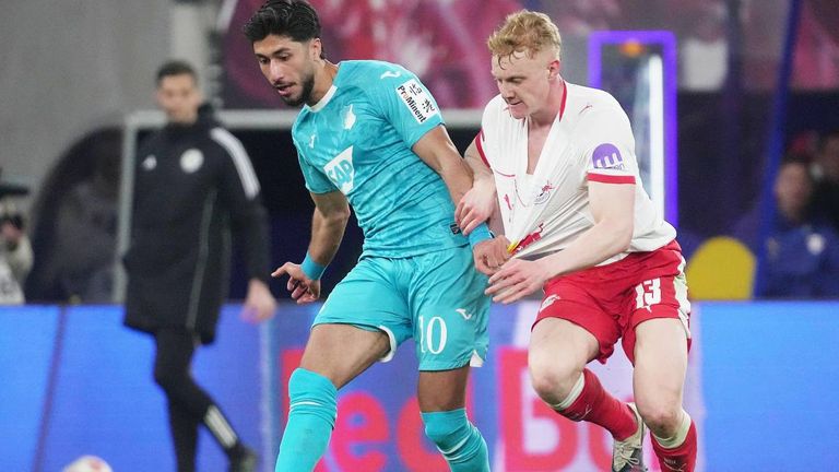 Hoffenheim-Profi Muhammed Damar steht vor einem Wechsel nach Wolfsburg. 