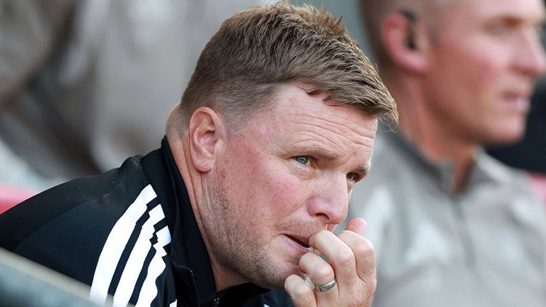 Eddie Howe war seit November 2011 Trainer von Newcastle United.