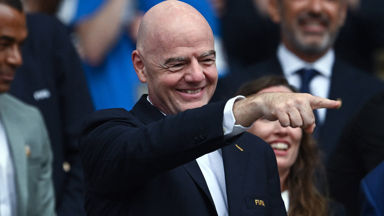 Gianni Infantino ist seit 2016 FIFA-Präsident.
