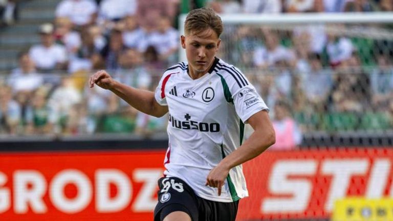Jan Leszczynski stand zuvor für Legia Warschau auf dem Platz.