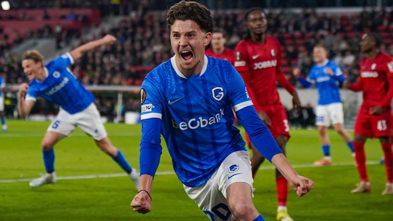 Konstantinos Karetsas steht beim KRC Genk noch bis 2029 unter Vertrag.