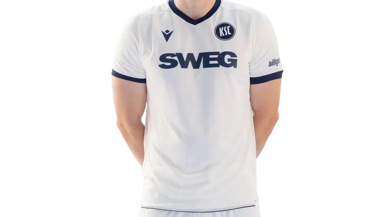 KARLSRUHER SC: Auswärtstrikot ||