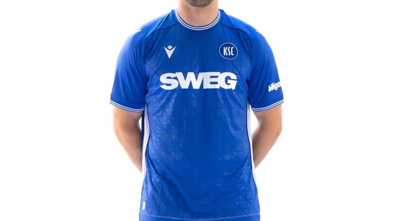 KARLSRUHER SC: Heimtrikot (Quelle: fanshop.ksc.de)