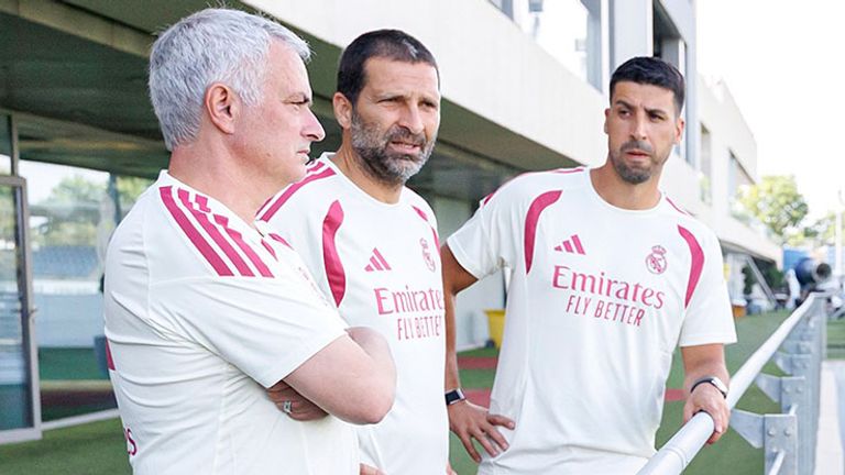Sami Khedira (r.) ist neuer Co-Trainer von Jose Mourinho (l.) bei Real Madrid. Fotoquelle: Instagram/realmadrid