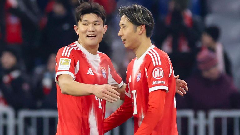 Die Bayern planen weiterhin mit Minjae Kim (li.).