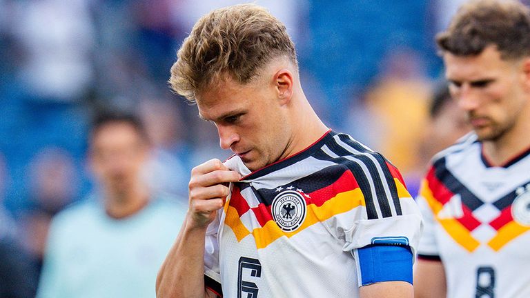 DFB-Kapitän Joshua Kimmich ist enttäuscht vom deutschen WM-Aus.