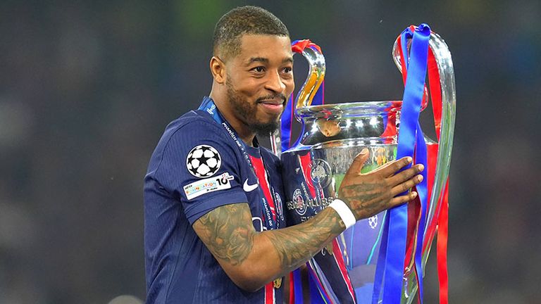 PRESNEL KIMPEMBE - letzter Verein: Qatar SC.