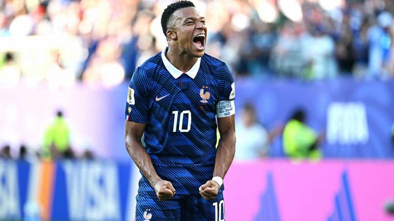 Kylian Mbappe hat bei drei Weltmeisterschaften bisher erst ein Spiel (ohne Elfmeterschießen) verloren.