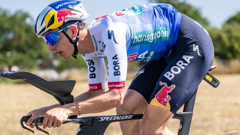 Florian Lipowitz muss nach einem Sturz bei der Tour de France aufgeben. 