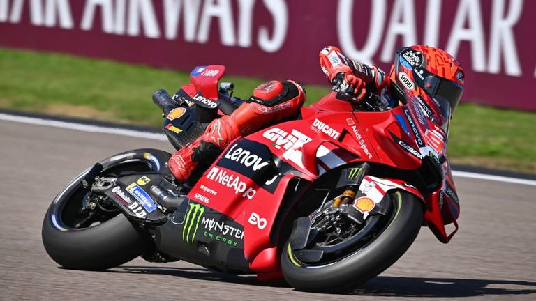 Marc Marquez konnte sich für das Rennen in ... die Pole Position sichern.