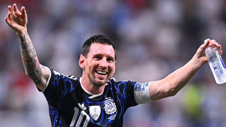 Lionel Messi bereitete im WM-Halbfinale gegen England beide Treffer für Argentinien vor. 