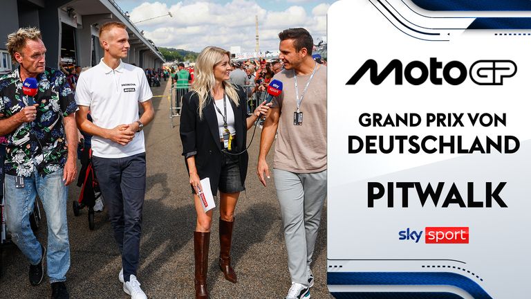 Der Pitlane-Walk zum Großen Preis von Deutschland auf dem Sachsenring | MotoGP