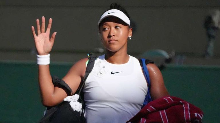 Vier Grand-Slams konnte Naomi Osaka bislang gewinnen - bei Wimbledon ist die Reise beendet.