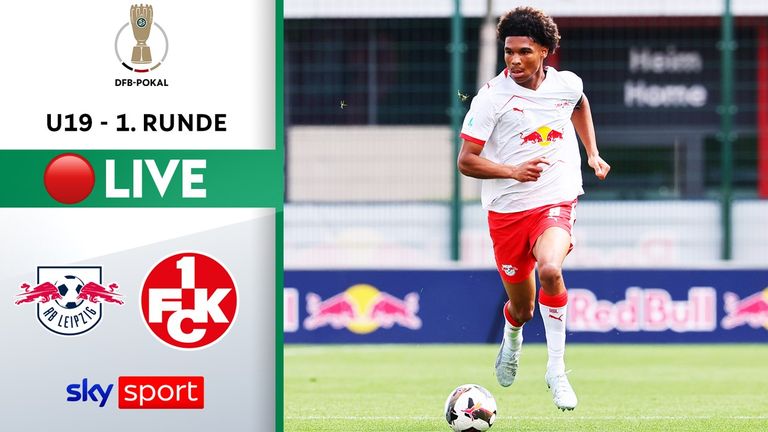 In der 1. Runde des DFB-Pokals der U19 trifft RB Leipzig auf den 1. FC Kaiserslautern.