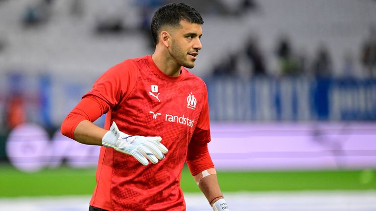 2 Spieler: Olympique Marseille - Geronimo Rulli, Facundo Medina