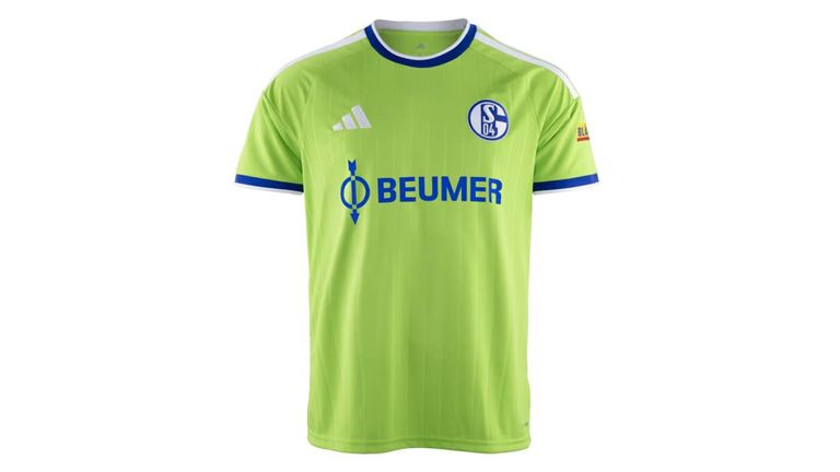 FC SCHALKE 04: Ausweichtrikot || 99,95€ + 12,95€ Spielername + 4€ Liga-Logo = Gesamtpreis: 116,90€ (Quelle: shop.schalke04.de)