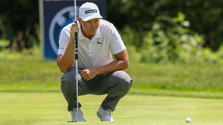 Matti Schmid war mit seiner Auftaktrunde bei den BMW Open eher mäßig zufrieden.