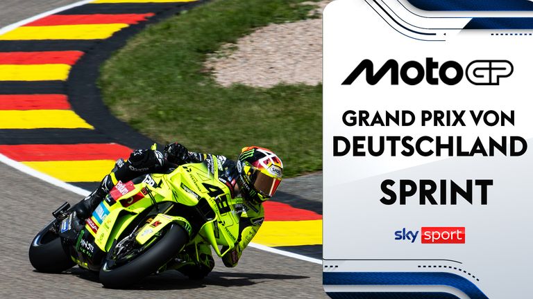 Nach einer Machtdemonstration hat Marc Márquez auf dem Sachsenring erneut den Sprint der MotoGP gewonnen und beim Großen Preis von Deutschland Kurs auf den nächsten Doppelsieg genommen.