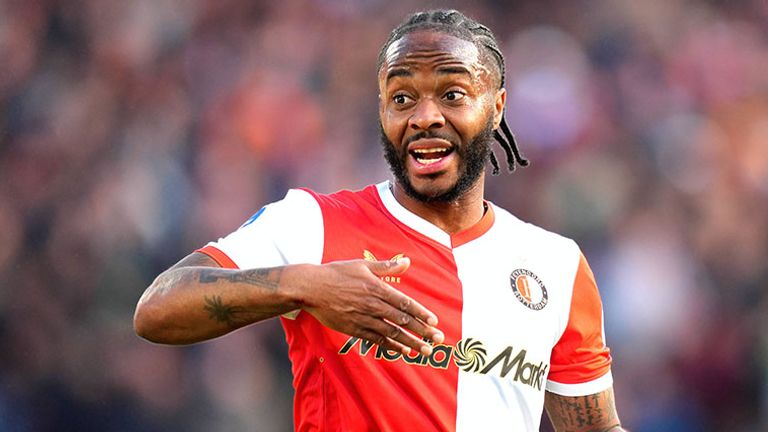 RAHEEM STERLING - letzter Verein: Feyenoord.