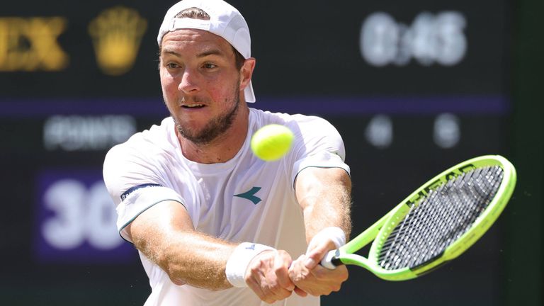 Jan-Lennard Struff verpasst die Sensation gegen Jannik Sinner.