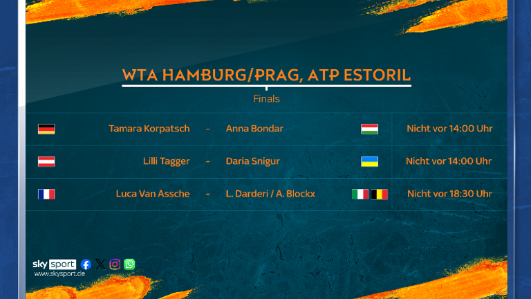 Diese Spiele laufen am Sonntag, den 26.07., bei Sky Sport.