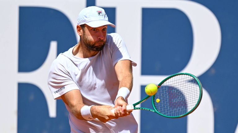 Quentin Halys feiert in Kitzbühel seinen ersten ATP-Turniersieg. 