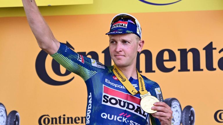 Tim Merlier sichert sich einen Etappensieg auf der Tour de France. 
