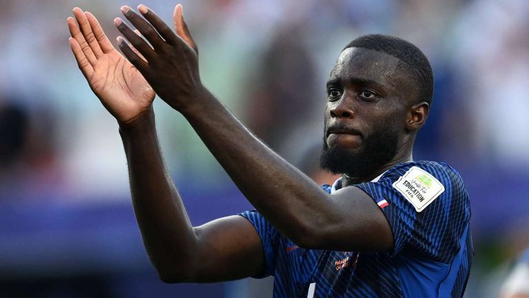 Dayot Upamecano spielt bislang eine brillante Weltmeisterschaft.