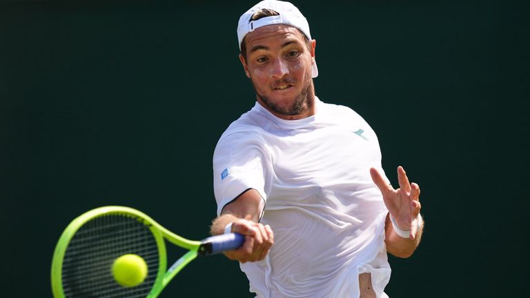 Jan-Lennard Struff steht in Wimbledon erstmals in der vierten Runde.