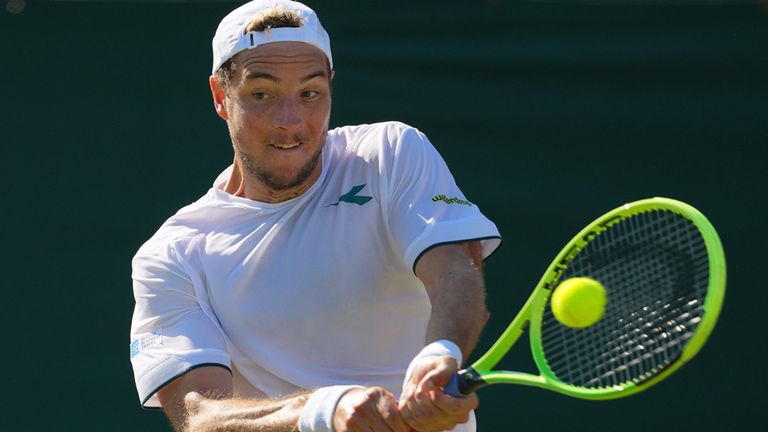 Jan-Lennard Struff steht in Wimbledon erstmals in der vierten Runde.