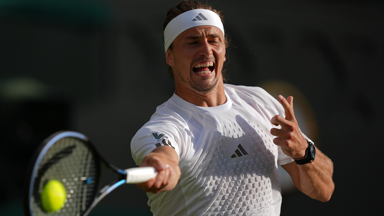 Alexander Zverev trifft in der zweiten Runde bei Wimbledon auf den Franzosen Valentin Royer. 
