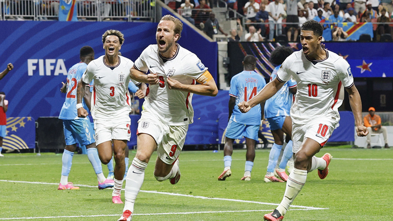 Harry Kane sorgte mit seinem Doppelpack für das Weiterkommen der Three Lions. England trifft im Achtelfinale heute auf Co-Gastgeber Mexiko. 