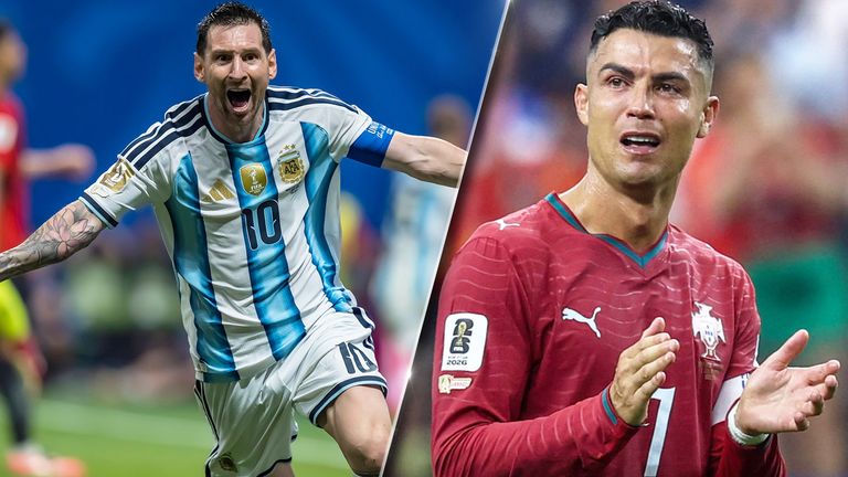 Lionel Messi (l.) brilliert bislang bei der WM 2026, für Cristiano Ronaldo (r.) verlief das Turnier hingegen nicht so gut.