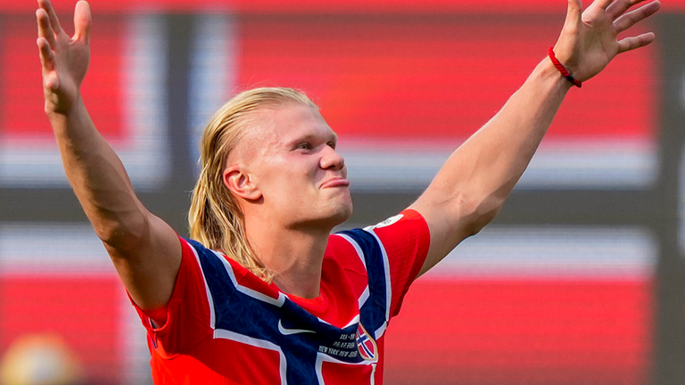 Erling Haaland bleibt der Torgarant für Norwegen. Am Samstag, den 12. Juli trifft Norwegen auf England. Ab 23:00 Uhr live bei MagentaTV. 